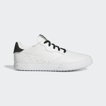 Adidas Women's Adicross Retro Spikeless Golf Shoes White / Black / White 5 - Women Golf Trainers