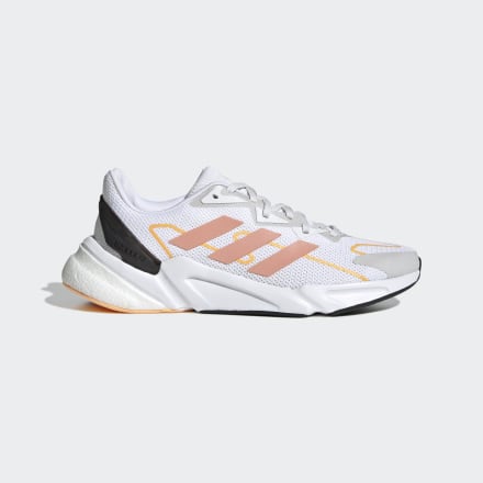 adidas X9000L2 Shoes White / Ambient Blush / Acid Orange 7.5 - Women Running Sport Shoes,Trainers