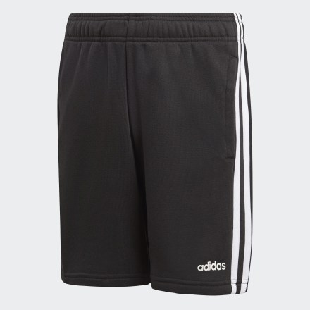 

Shorts Malha Essentials 3-stripes Kids  adidas, Preto