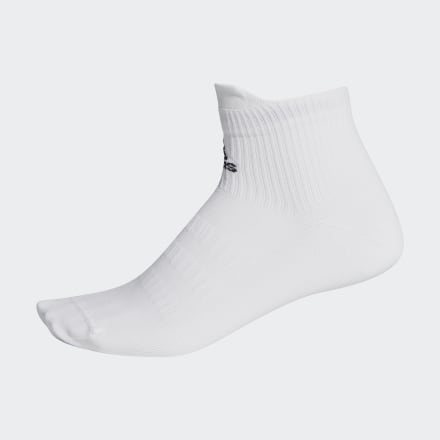 Meias Alphaskin Unisex  adidas, Preto