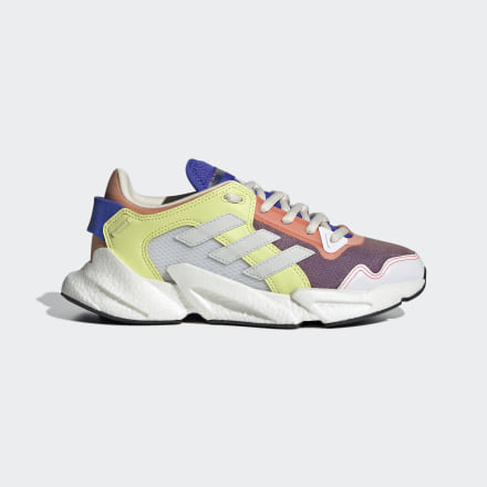 Adidas Karlie Kloss X9000 Shoes Ambient Blush / Pulse Yellow / Ambient Sky 5 - Women Running Sport Shoes,Trainers