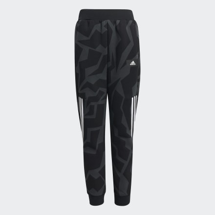 Adidas Future Icons 3-Stripes TapeRed-Leg Pants Carbon / Black / White 11-12 - Kids Training Pants