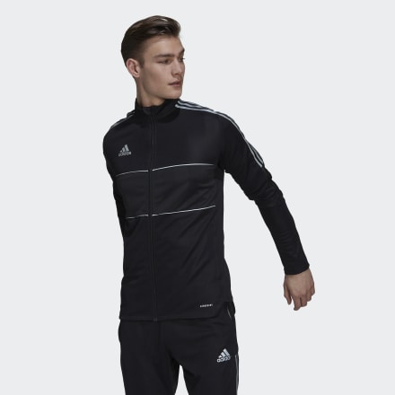 adidas Tiro Reflective Track Jacket Black XL - Men Football Jackets,Tracksuits