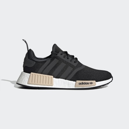 adidas NMD_R1 Shoes Black / Carbon / White 9 - Women Lifestyle Trainers