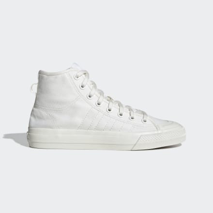 Adidas Nizza RF Hi Shoes White / Off White 9 - Men Lifestyle Trainers