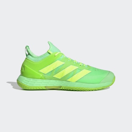 adidas Adizero Ubersonic 4 Tennis Shoes Beam Green / Signal Green / Solar Green 10 - Men Tennis Trainers
