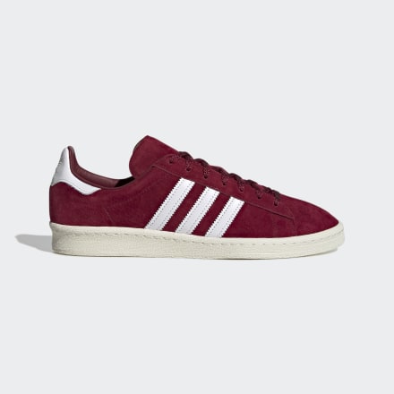 Adidas Campus 80s Shoes Collegiate Burgundy / White / Off White 7 - Men Lifestyle Trainers