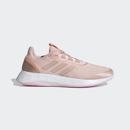 adidas QT Racer Sport Shoes Vapour Pink / Vapour Pink / Screaming Orange 6.5 - Women Running Sport Shoes,Trainers