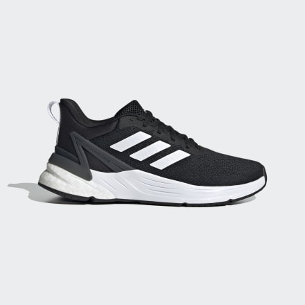 Adidas Response Super 2.0 Shoes Black / White / Grey 7 - Kids Running Sport Shoes,Trainers