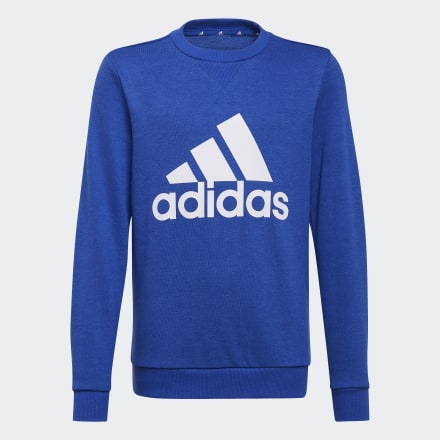 adidas Essentials Sweatshirt Royal Blue / White 5-6Y - Kids Lifestyle Sweatshirts