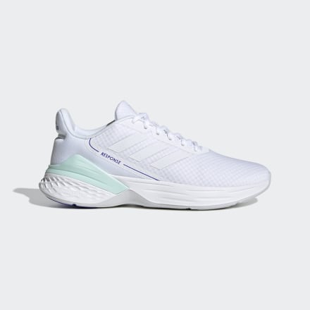 adidas Response SR Shoes White / Halo Mint 10 - Women Running Sport Shoes,Trainers