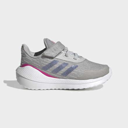 adidas EQ21 Run Shoes Grey / Sonic Ink / Pink 7K - Kids Running Sport Shoes,Trainers
