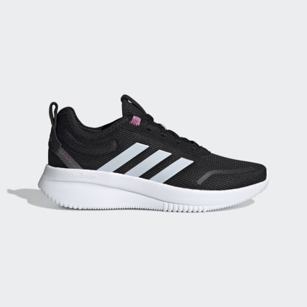 adidas Lite Racer Rebold Shoes Black / Halo Blue / Screaming Pink 5.5 - Women Running,Lifestyle Sport Shoes,Trainers