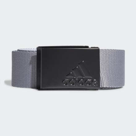adidas Reversible Web Belt Grey OSFM - Men Golf Belts