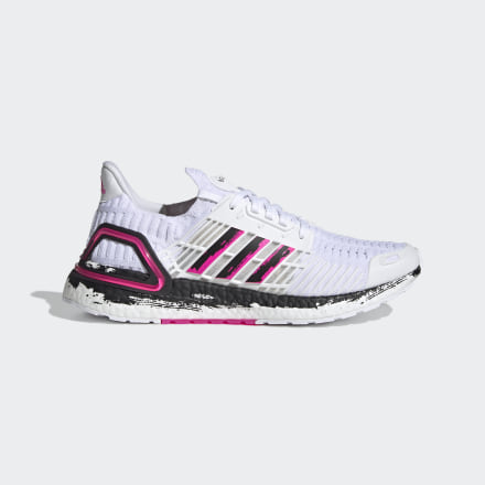 adidas Ultraboost DNA x Beckham Shoes White / Pink 9 - Men Running Trainers