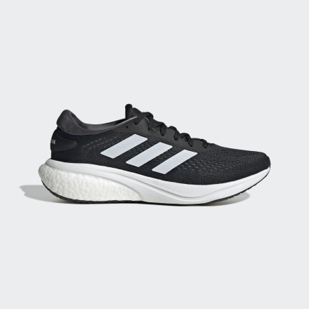 adidas Supernova 2 Running Shoes Black / White / Grey 7 - Men Running Trainers