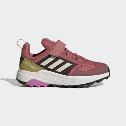 Adidas Terrex Trailmaker Hiking Shoes Wonder Red / Linen Green / Pulse Lilac 11K - Kids Hiking,Outdoor Trainers