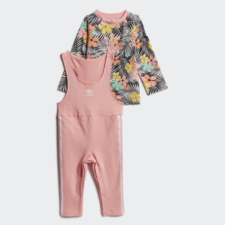 

Conjunto Macacão Kids  adidas, Preto