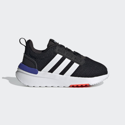 adidas Racer TR21 Shoes Black / White / Sonic Ink 5K - Kids Running,Lifestyle Sport Shoes,Trainers