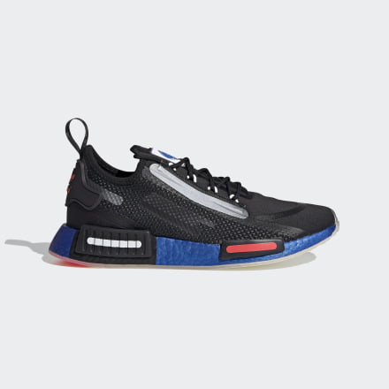 adidas NMD_R1 Spectoo Shoes Black / Solar Red 9 - Unisex Lifestyle Trainers