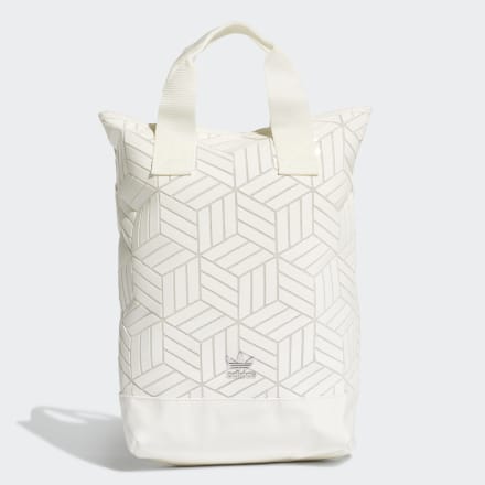 

Mochila Roll-top Unisex  adidas, Branco