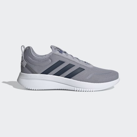 Adidas Lite Racer Rebold Shoes Halo Silver / Crew Navy / Royal Blue 12.5 - Men Running Trainers