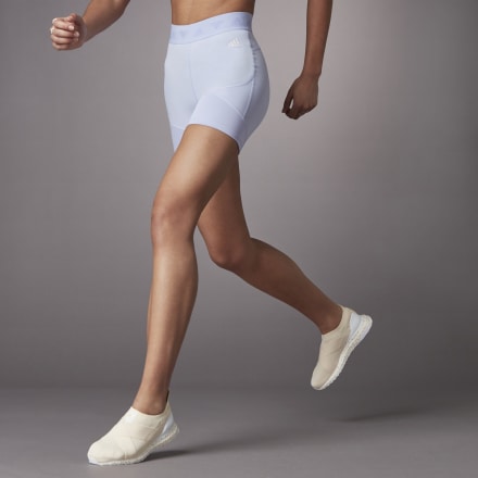 adidas Hyperglam Tight Shorts Violet Tone XL - Women Training Shorts