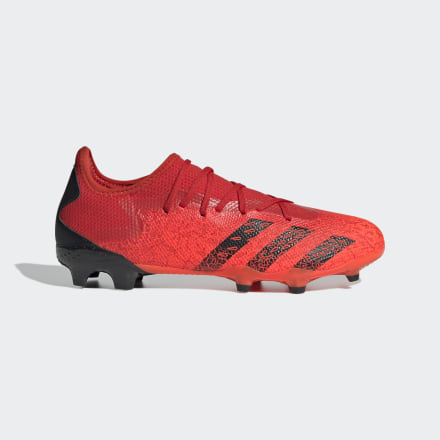 adidas PRedator Freak.3 Firm Ground Boots Red / Black / Red 8.5 - Men Football Football Boots,Sport Shoes