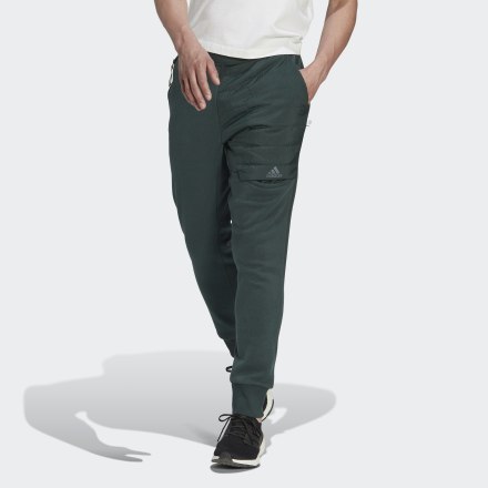 Adidas Winter 4CMTE Pants Shadow Green / Pulse Olive S - Men Lifestyle Pants