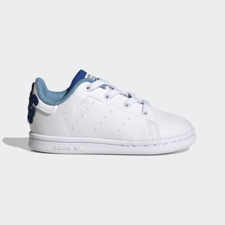 adidas Stan Smith PrimeBlue Shoes White / Royal Blue 7K - Kids Lifestyle Trainers