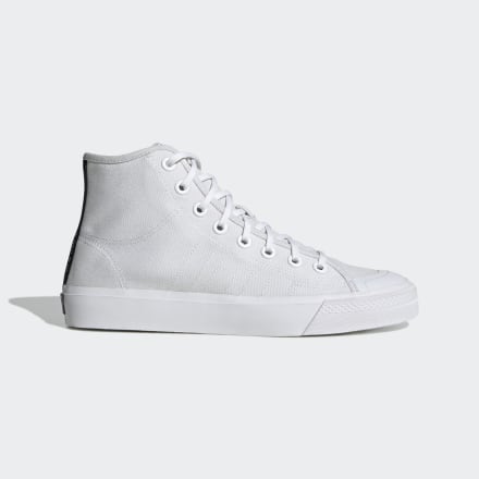 Adidas Nizza Hi Shoes White / Black 5 - Men Lifestyle Trainers