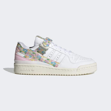 Adidas Disney Forum 84 Low Shoes White / Off White / Pink 6 - Women Basketball Trainers