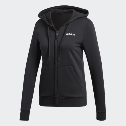 

Jaqueta Capuz Essentials Solid Mulher  adidas, Preto