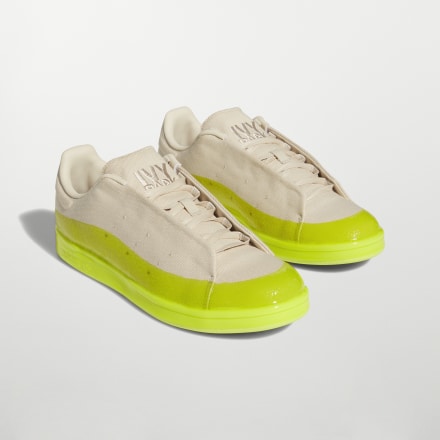 Adidas Stan Smith Shoes Bliss / Bliss / Solar Yellow 4 - Unisex Lifestyle Trainers