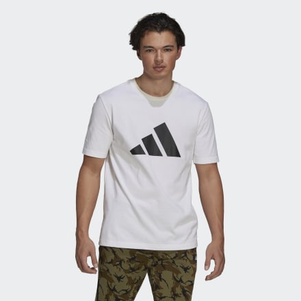 adidas adidas Sportswear Future Icons Logo Graphic Tee White S - Men Lifestyle Shirts