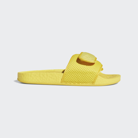 adidas Pharrell Williams Chancletas Hu Slides Bold Gold / Bold Gold / Bold Gold 10 - Unisex Lifestyle Sandals & Thongs