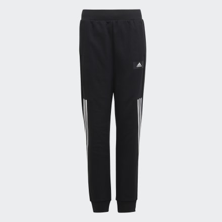 Adidas Future Icons 3-Stripes TapeRed-Leg Pants Black / White 7-8Y - Kids Lifestyle Pants