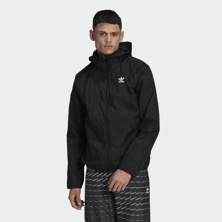 adidas Adicolor Essentials Trefoil Windbreaker Black XS - Men Lifestyle Jackets