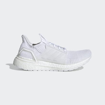 Adidas Ultraboost 19 Shoes White / Black 7 - Men Running,Lifestyle Trainers