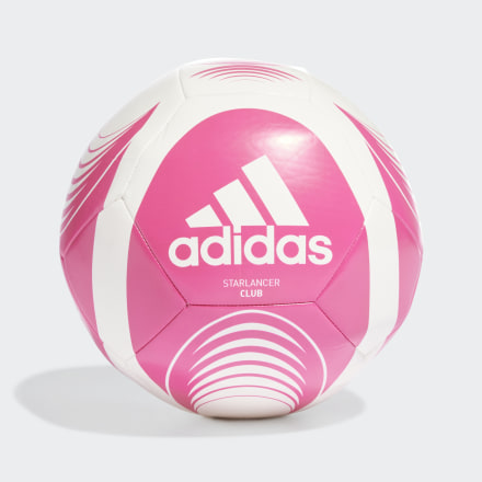 Adidas Starlancer Club Ball White / Pink 5 - Men Football Balls