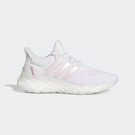 Adidas Ultraboost Web DNA Shoes White / Pink / White 6.5 - Women Running Trainers