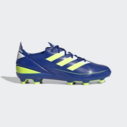 adidas Gamemode Firm Ground Boots Royal Blue / White / Solar Yellow 13K - Kids Football Football Boots,Sport Shoes