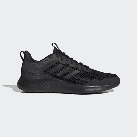 adidas Fluidstreet Shoes Black / Grey Six 7 - Men Running Sport Shoes,Trainers