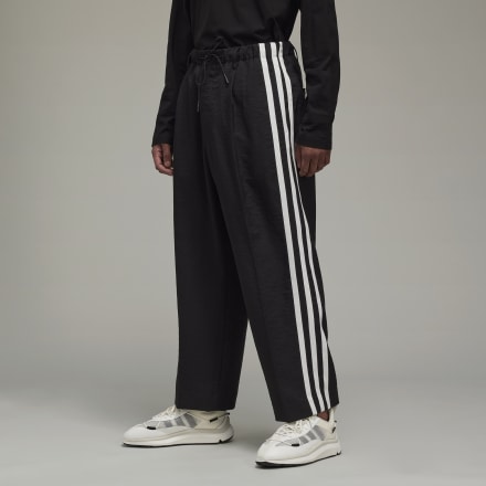 Adidas Y-3 Elegant 3-Stripes Pants Black S - Men Lifestyle Pants