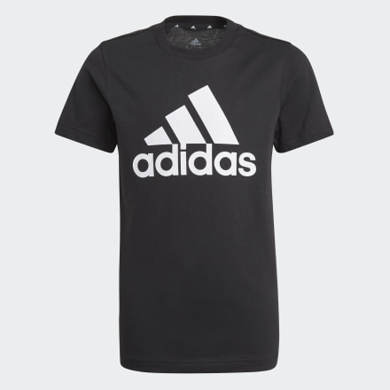 Adidas Essentials Tee Black / White 3-4Y - Kids Lifestyle Shirts