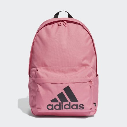 Adidas Classic Badge of Sport Backpack Rose Tone / Black / Victory Crimson NS - Unisex Lifestyle Bags