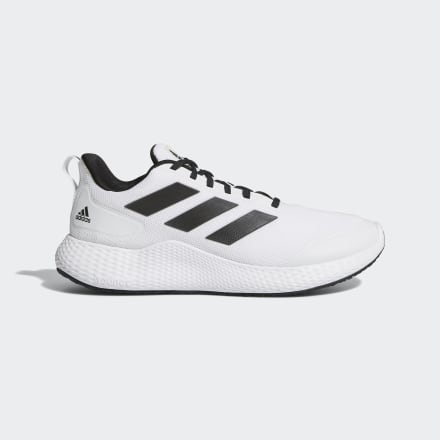 Adidas Edge Gameday Shoes White / Black / Grey 9.5 - Men Running Trainers