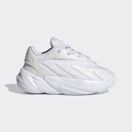 adidas Ozelia Shoes White / White 10K - Kids Lifestyle Trainers