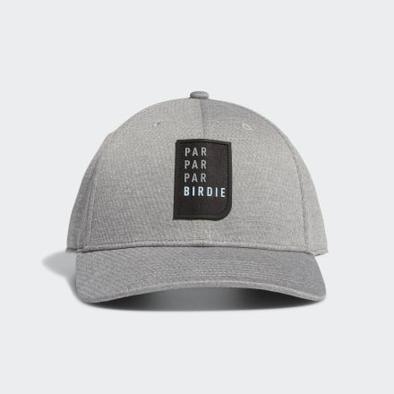adidas Par Par Par Birdie Snapback Hat Grey OSFM - Men Golf Headwear