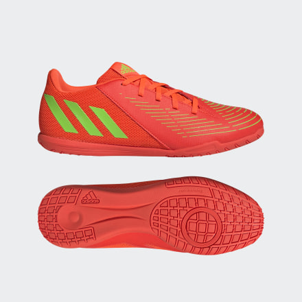 Adidas PRedATOR EDGE.4 IN SALA Solar Red / Solar Green / Black 11 - Unisex Football Football Boots